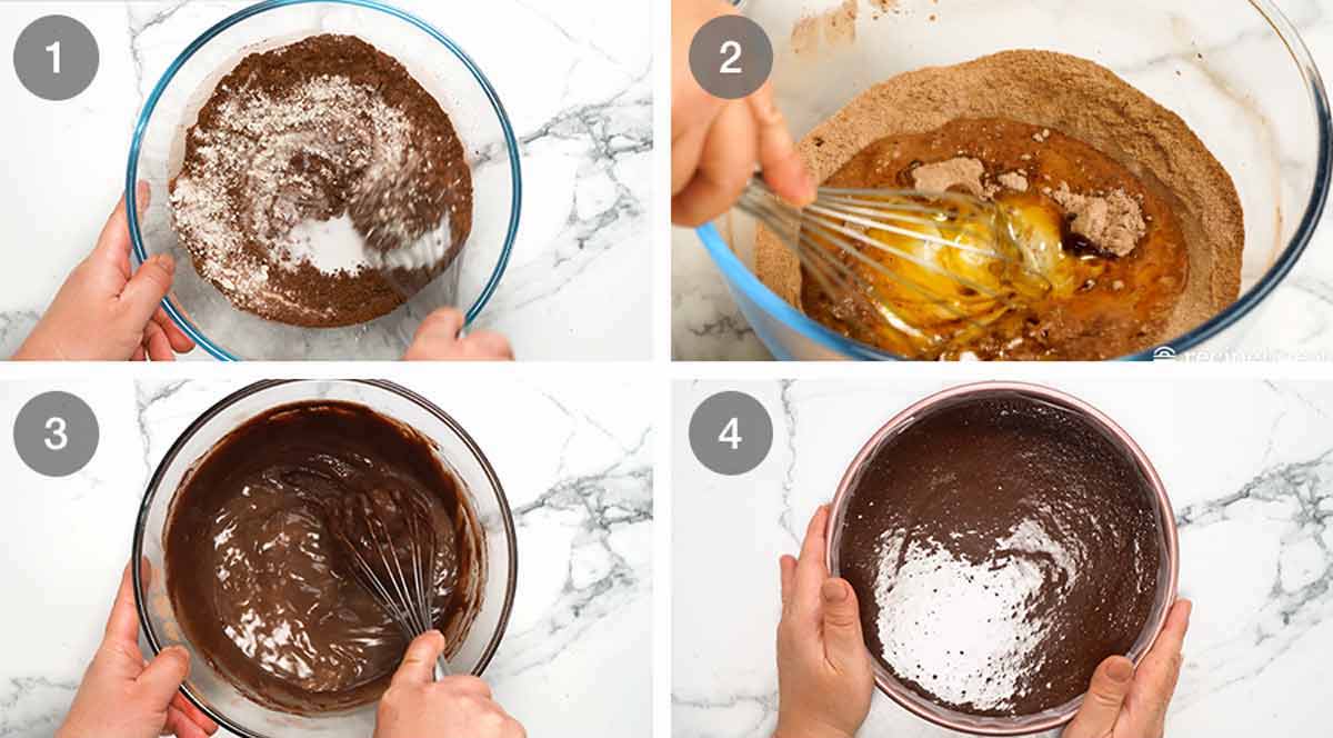 How to make Hot chocolate fudge cake