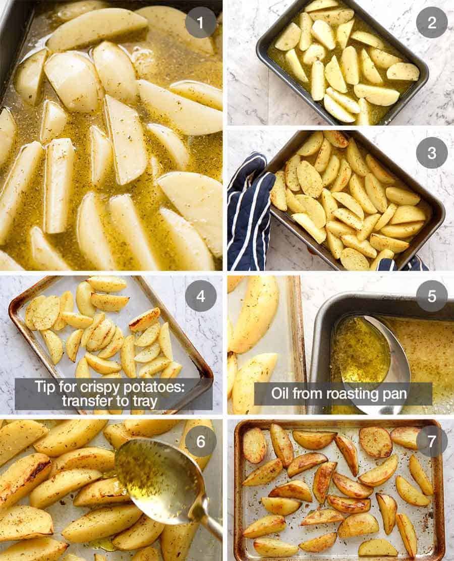 How to make Greek Lemon Potatoes