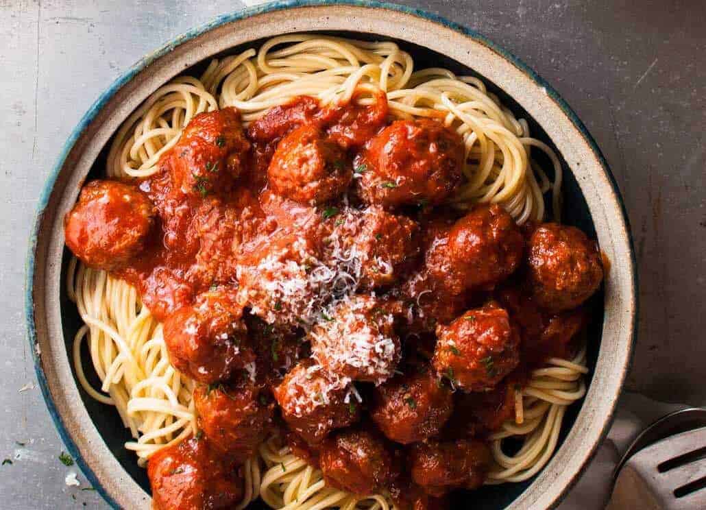 Classic Italian Meatballs - 2 little changes to the usual to make these extra soft, moist and with extra flavour! recipetineats.com