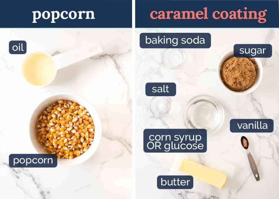 What goes in Caramel Popcorn